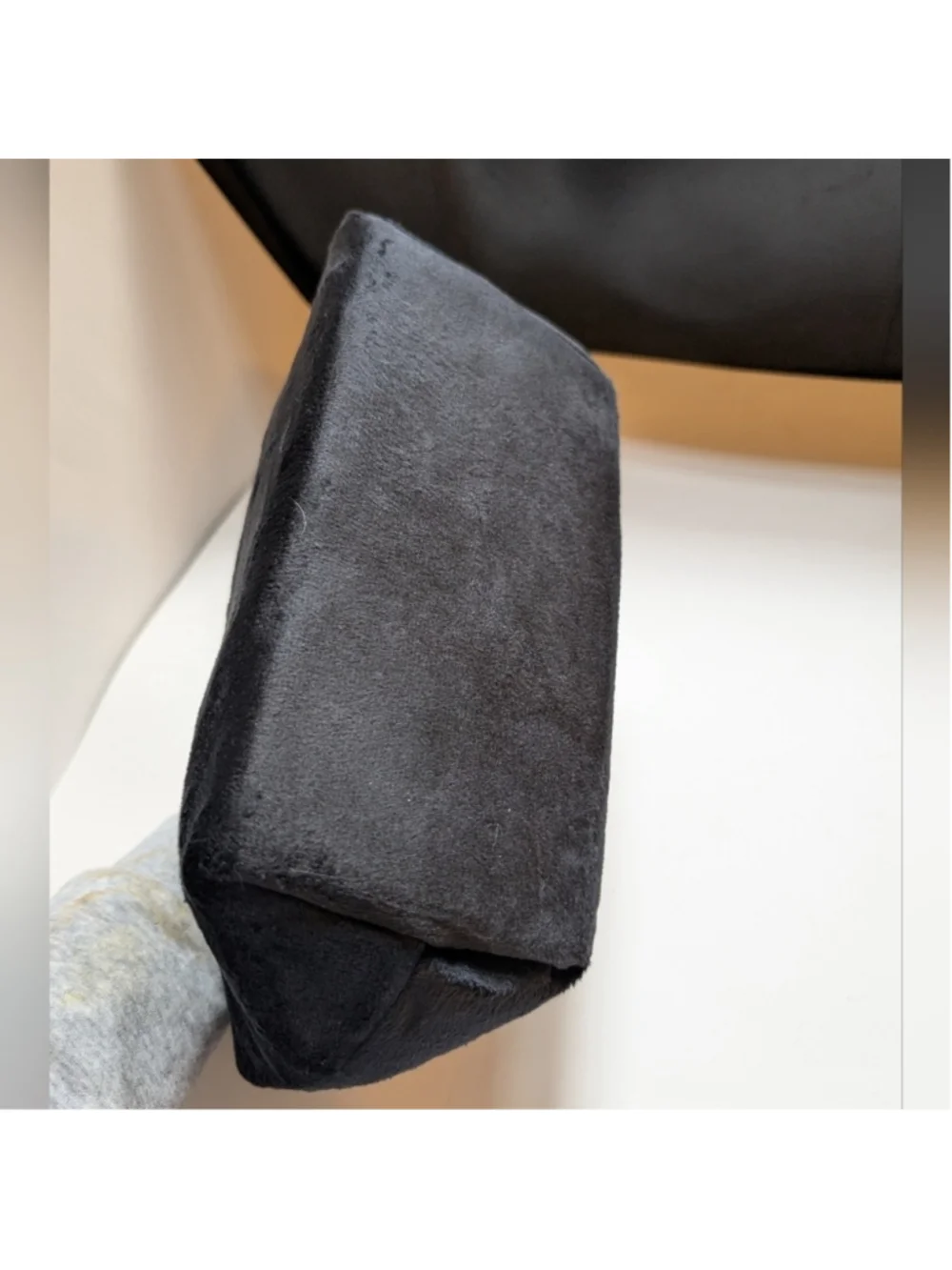 Juicy Couture Black Velvet Clutch Like New Condition